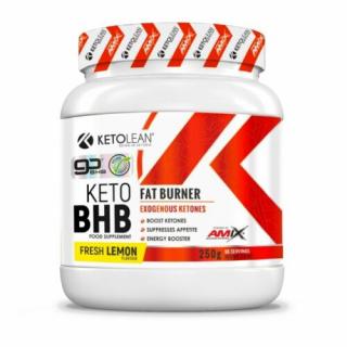 KetoLean Keto goBHB 250g Fresh Lemon AMIX Nutrition