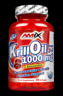 Krill Oil 1000mg 60 lágykapsz. AMIX Nutrition