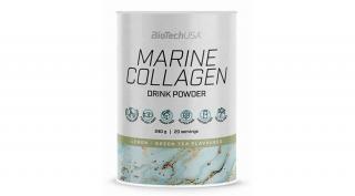 Marine Collagen 240 g zöld tea-citrom BioTechUSA