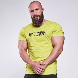 NICO férfi póló sárga L Scitec Nutrition