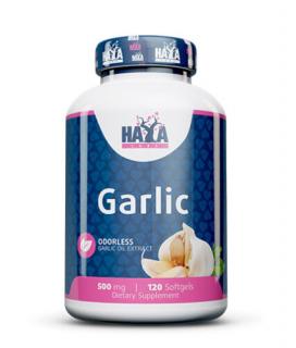 Odorless Garlic 500mg 120 lágykapsz. HAYA LABS