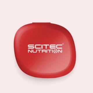 Pill Box kapszulatartó piros Scitec Nutrition