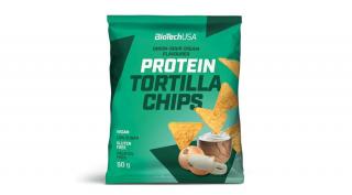 Protein Tortilla Chips 50 g hagymás-tejfölös BioTechUSA
