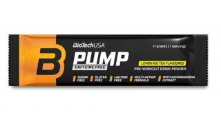 Pump Caffeine Free 11 g citromos ice tea BioTechUSA