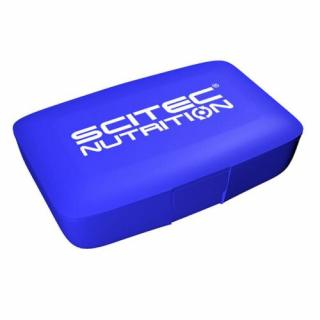 Scitec Pill Box kék kapszulatartó Scitec Nutrition