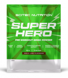 Superhero 9,5g Cola lime Scitec Nutrition