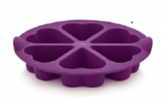 Szilikon Mini Szívforma Tupperware