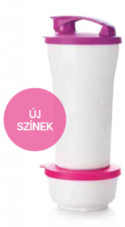 Tripla Klikk Pohár 800 ml és Tripla Desszertes Kehely 200 ml pink Tupperware