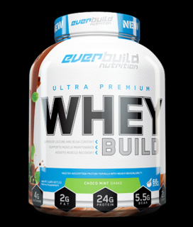 Ultra Premium Whey Build 2270g Chocolate Hazelnut EverBuild Nutrition