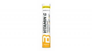 Vitamin C 20 pezsgőtabl. citrom BioTechUSA
