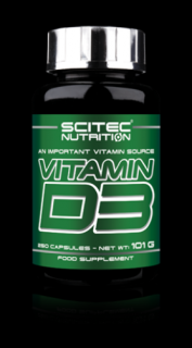 Vitamin D3     250 kapsz. Scitec Nutrition