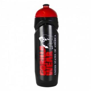 SPORTS BOTTLE (BLACK/RED) [750ml]