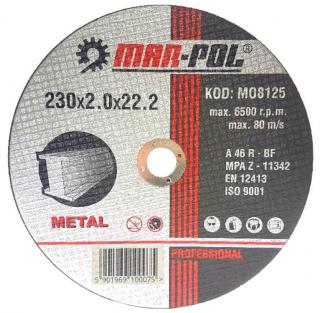 Mar-Pol vágókorong 230x2,0x22,2mm csomag