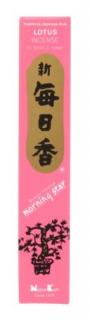 Japán füstölő- Morningstar 50 db- Lótusz