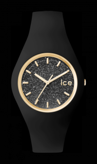 Ice Watch 001356 ICE Glitter Black Gold Medium unisex óra