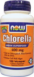 NOW Chlorella 400mg caps