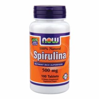 NOW Spirulina 500 mg (100 db tabletta)