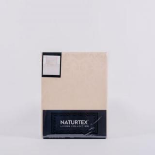 Naturtex 3 részes pamut-szatén ágyneműhuzat - jacquard - bézs