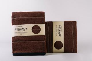 Naturtex Melange 100% pamut törölköző - 6 db-os szett (2 db 70*140 cm + 4 db 50*100 cm) - chocolate