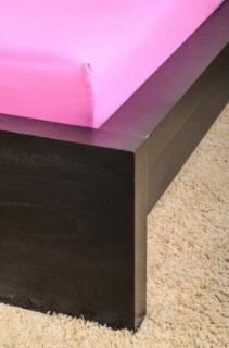 Naurtex Jersey gumis lepedő 70×140, világosrózsaszín
