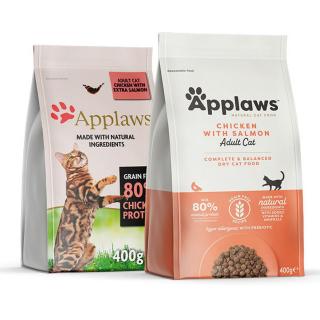 Applaws Cat Csirke és Lazac 400g