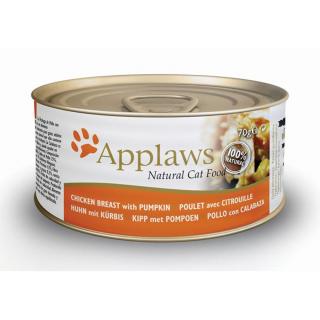 Applaws Cat Csirkemell Sütőtökkel 12x70g