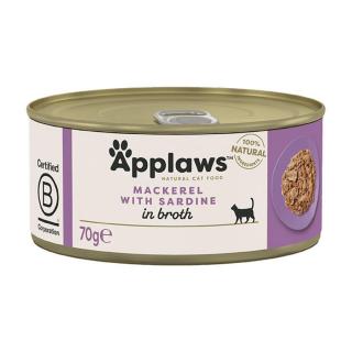 Applaws Cat Makréla Szardíniával 12x70g