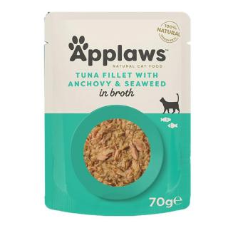 Applaws Cat Tonhal Filé Szardíniával 12x70g