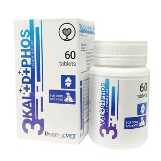BiogenicVet 3Kal+D+Phos tabletta 60db