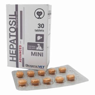 BiogenicVet Hepatosil Advanced Mini tabletta 30x