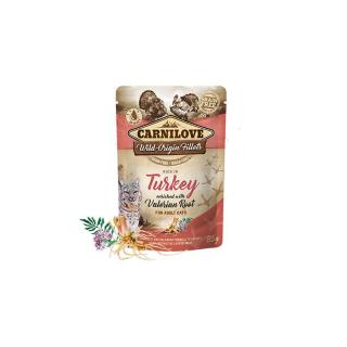 CARNILOVE CAT pulyka macskagyökérrel 12x85g