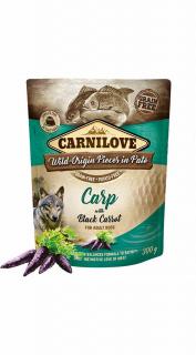 CARNILOVE Dog Ponty Fekete Répával 300g