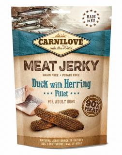 Carnilove Jerky Snack Duck with Herring Fillet – kacsa hering filével 100g