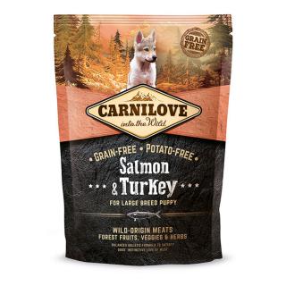 CARNILOVE Puppy Large Lazac és Pulyka 1,5kg