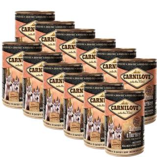 CARNILOVE Puppy Lazac-Pulyka 12x400g