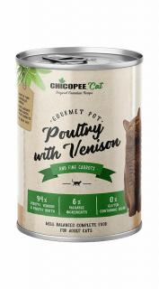 Chicopee Cat Adult Gourmet pot szárnyas és vad 400g