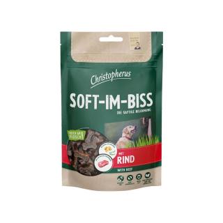 Christopherus Dog Jutalomfalat Grain Free Soft-Im-Biss Marha 3x125g