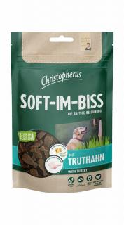 Christopherus Dog Jutalomfalat Grain Free Soft-Im-Biss Pulyka 125g