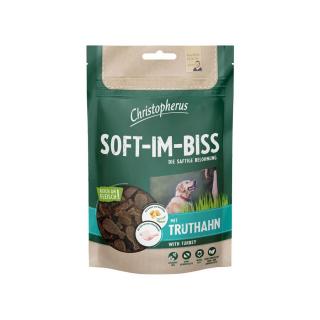 Christopherus Dog Jutalomfalat Grain Free Soft-Im-Biss Pulyka 3x125g