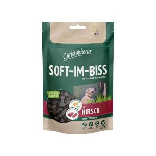 Christopherus Dog Jutalomfalat Grain Free Soft-Im-Biss Szarvas 3x125g