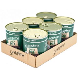 Christopherus Dog konzerv meat mix pacal 6x800g