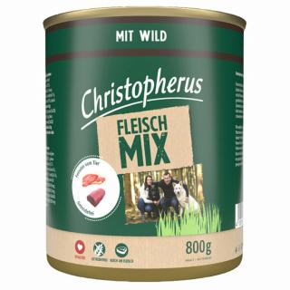 Christopherus Dog konzerv meat mix vad 800g