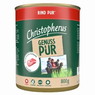 Christopherus Dog konzerv pure marha 800g