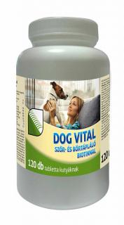 DOG VITAL Szőr- Bőrtápláló Tabletta Biotinnal 120db