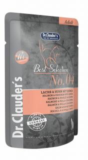 Dr.Clauder's Best Selection No 04 - Lazac és Csirke quinoával, 16x85g