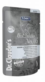 Dr.Clauder's Best Selection No 05 - Csirke és tonhal spenóttal, 16x85g