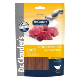 Dr.Clauder's Prémium Csirkemell Filé Darabok, 3x80g