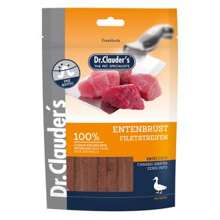 Dr.Clauder's Prémium Kacsamell Filé Csíkok, 80g