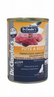 Dr.Clauder's Selected Meat Pulyka-Rizs 400 g