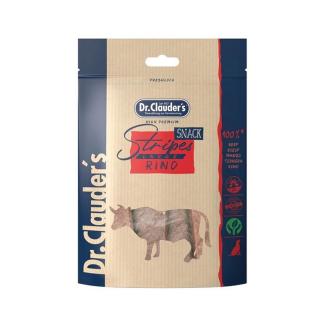 Dr.Clauder's Stripes Large Marhahús Darabok, 80g